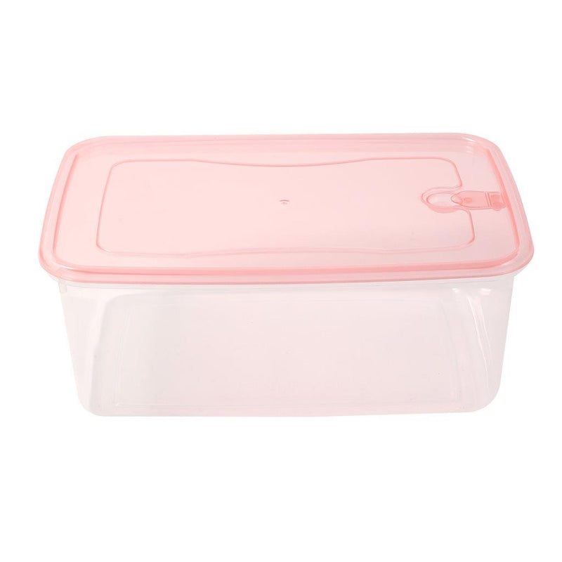 Multipurpose Clear Color BPA Free Lunch Box Plastic Storage Box Food Container 1700 ml 25x17.6x6.5cm