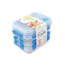 Multipurpose Clear Color BPA Free Lunch Box Plastic Storage Box Food Container 600 ml 19x11.1x5.1cm