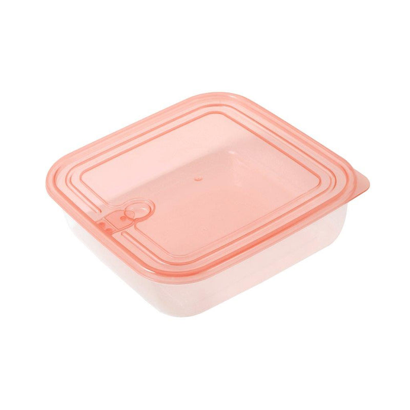 Multipurpose Clear Colour BPA Free Lunch Box Plastic Storage Box Food Container 1000 ml 18.5x18.5x4.8cm