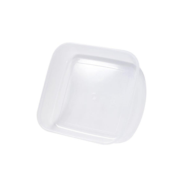 Multipurpose Clear Colour BPA Free Lunch Box Plastic Storage Box Food Container 1000 ml 18.5x18.5x4.8cm