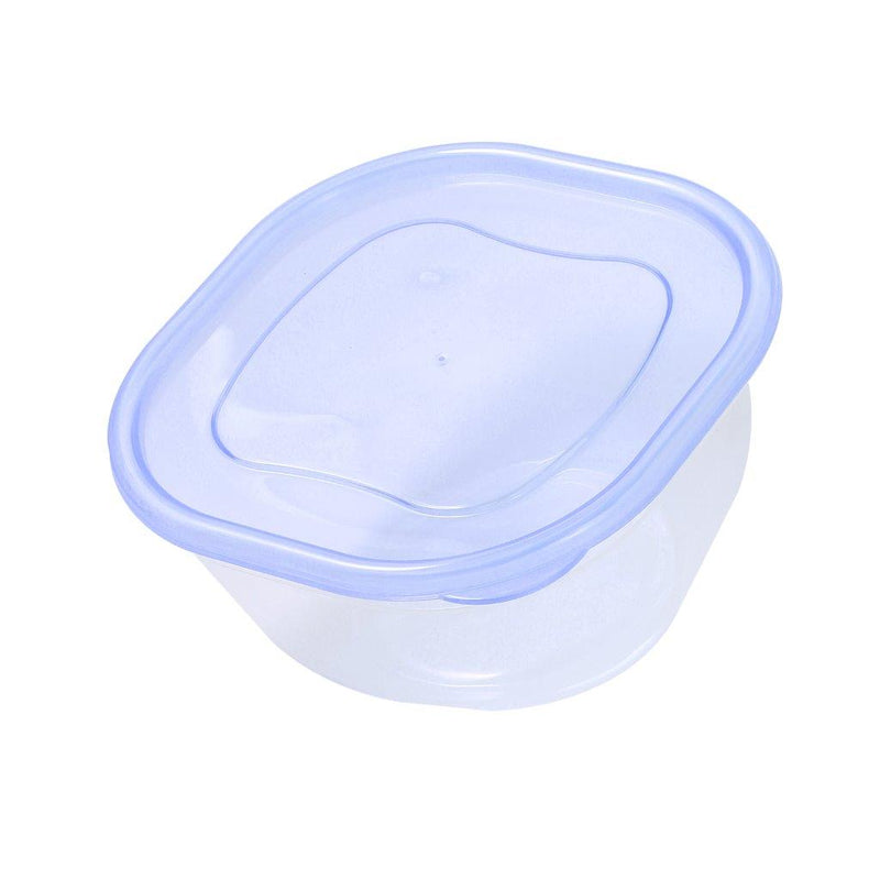 Multipurpose Clear Color BPA Free Lunch Box Plastic Storage Box Food Container 900 ml  16.2x16.2x8.4cm