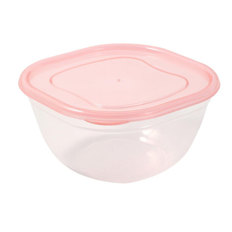 Multipurpose Clear Color BPA Free Lunch Box Plastic Storage Box Food Container 900 ml  16.2x16.2x8.4cm