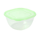 Multipurpose Clear Colour BPA Free Lunch Box Plastic Storage Box Food Container 900 ml  16.2x16.2x8.4cm