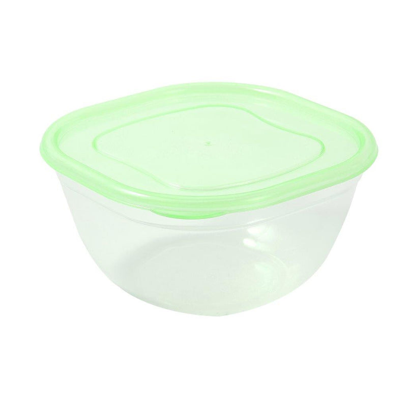 Multipurpose Clear Colour BPA Free Lunch Box Plastic Storage Box Food Container 900 ml  16.2x16.2x8.4cm