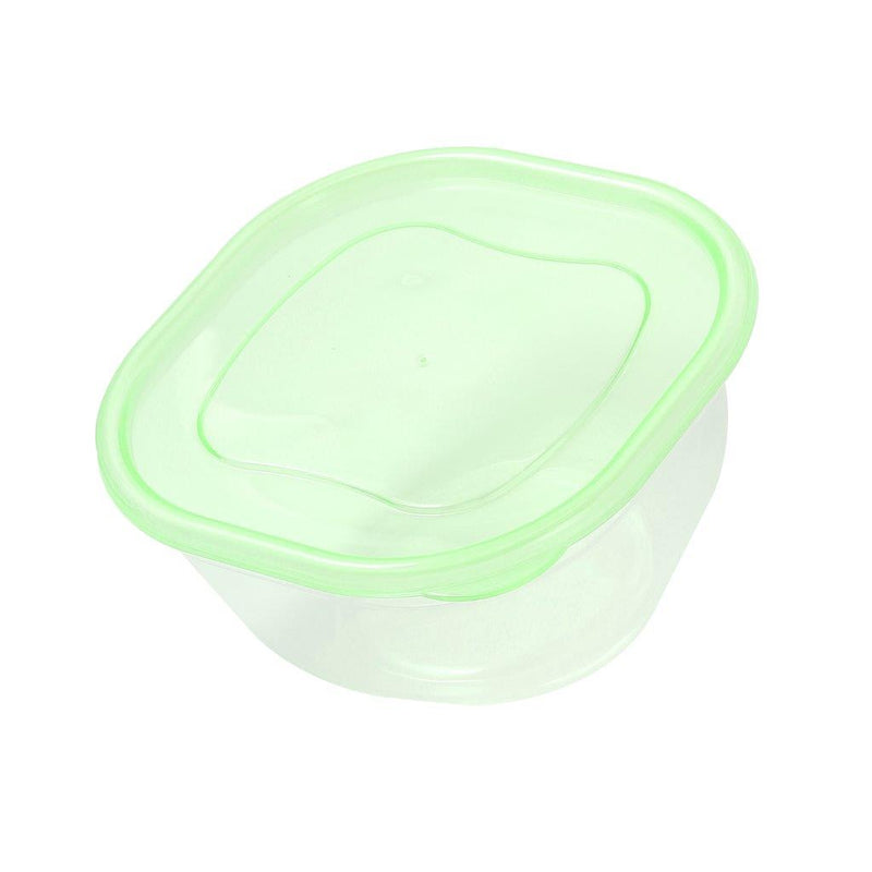 Multipurpose Clear Colour BPA Free Lunch Box Plastic Storage Box Food Container 900 ml  16.2x16.2x8.4cm