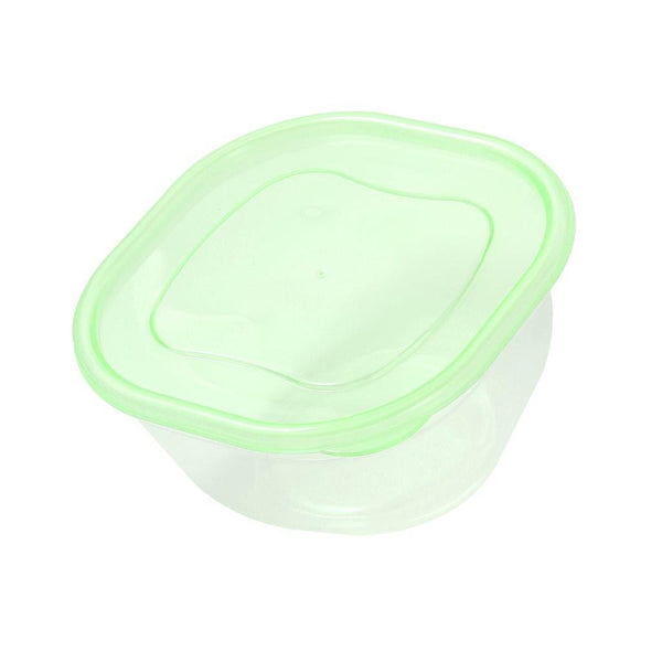 Multipurpose Clear Color BPA Free Lunch Box Plastic Storage Box Food Container 900 ml  16.2x16.2x8.4cm