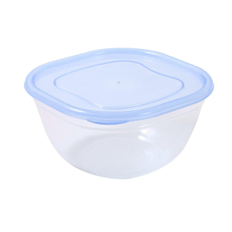 Multipurpose Clear Colour BPA Free Lunch Box Plastic Storage Box Food Container 900 ml  16.2x16.2x8.4cm