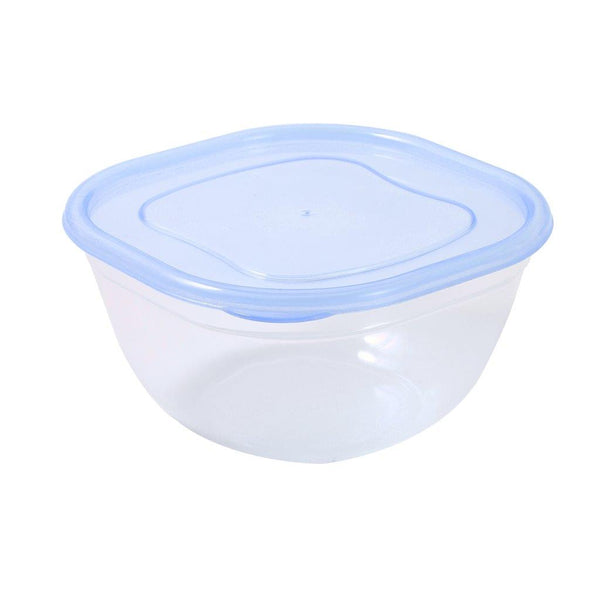 Multipurpose Clear Color BPA Free Lunch Box Plastic Storage Box Food Container 900 ml  16.2x16.2x8.4cm