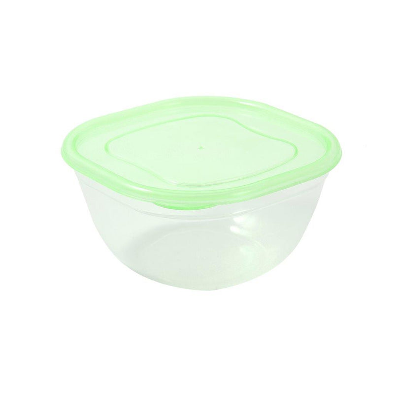 Multipurpose Clear Color BPA Free Lunch Box Plastic Storage Box Food Container 300 ml 11.6x11.6x6.2cm