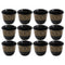 Ceramic Coffee Cawa Shafee Cup Set of 12 Pcs Abstract Design 6.5*5 cm 75 ml