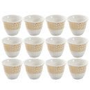 Ceramic Coffee Cawa Shafee Cup Set of 12 Pcs Set 80 ml