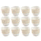 Ceramic Coffee Cawa Shafee Cup Set of 12 Pcs Abstract Design 6.5*5 cm 75 ml