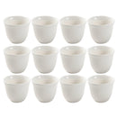 Ceramic Coffee Cawa Shafee Cup Set of 12 Pcs Abstract Design 6.5*5 cm 75 ml