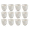 Ceramic Coffee Cawa Shafee Cup Set of 12 Pcs Abstract Design 6.5*5 cm 75 ml