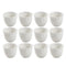 Ceramic Coffee Cawa Shafee Cup Set of 12 Pcs Abstract Design 6.5*5 cm 75 ml