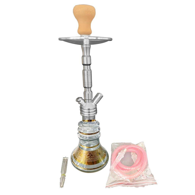 Premium Design Single Shisha Hookah Complete Kit with Hose