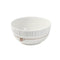 White Floral Pattern Ceramic Round Serving Bowl Serveware Dinnerware 8inch