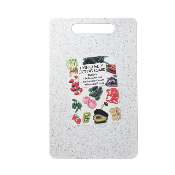 Kitchen Essential Plastic Non Slip Chopping Board 37*23*0.8 cm