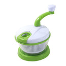 Plastic Garlic Press Vegetable Mincer Chopper  12*17 cm