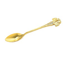 Stainless Steel Tableware Deco Gold Tea Spoon Set of 6 Pcs 10.8*2.1cm