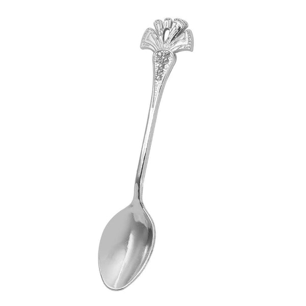 Stainless Steel Tableware Deco Gold Silver Spoon Set of 6 Pcs 10.8*2.1cm