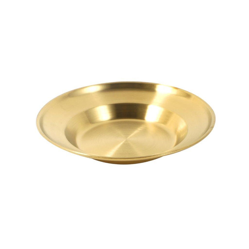 Gold Plated Stainless Steel Salad Bowl Serving Bowl Mixing Bowl 14 cm