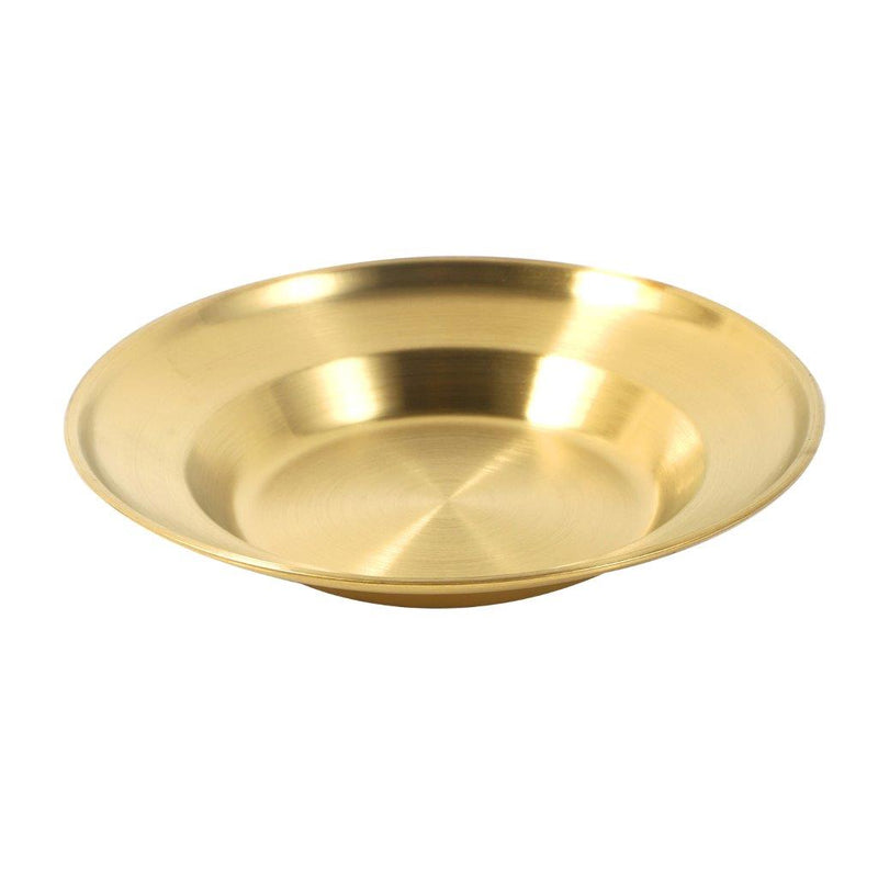 Gold Plated Stainless Steel Salad Bowl Serving Bowl Mixing Bowl 20 cm