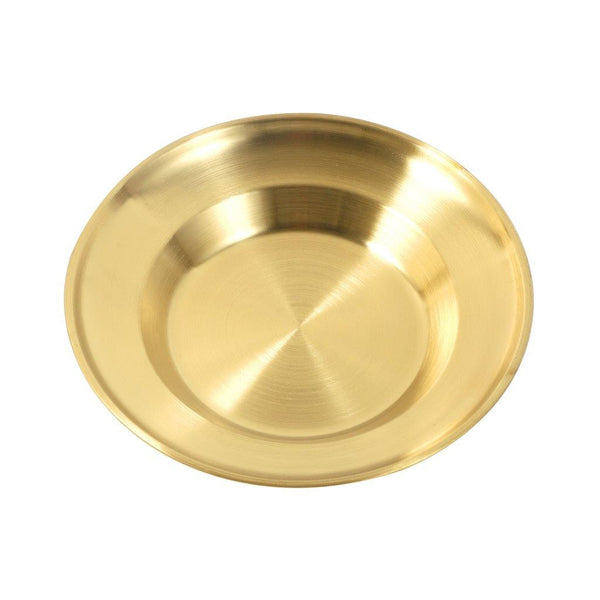 Gold Plated Stainless Steel Salad Bowl Serving Bowl Mixing Bowl 20 cm