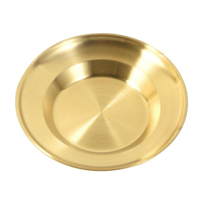 Gold Plated Stainless Steel Salad Bowl Serving Bowl Mixing Bowl 23 cm