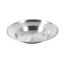 Silver Stainless Steel Salad Bowl Serving Bowl Mixing Bowl 17 cm