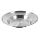 Silver Stainless Steel Salad Bowl Serving Bowl Mixing Bowl 26 cm