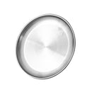 Silver Stainless Steel Serving Dish Plate Round Tray 17 cm