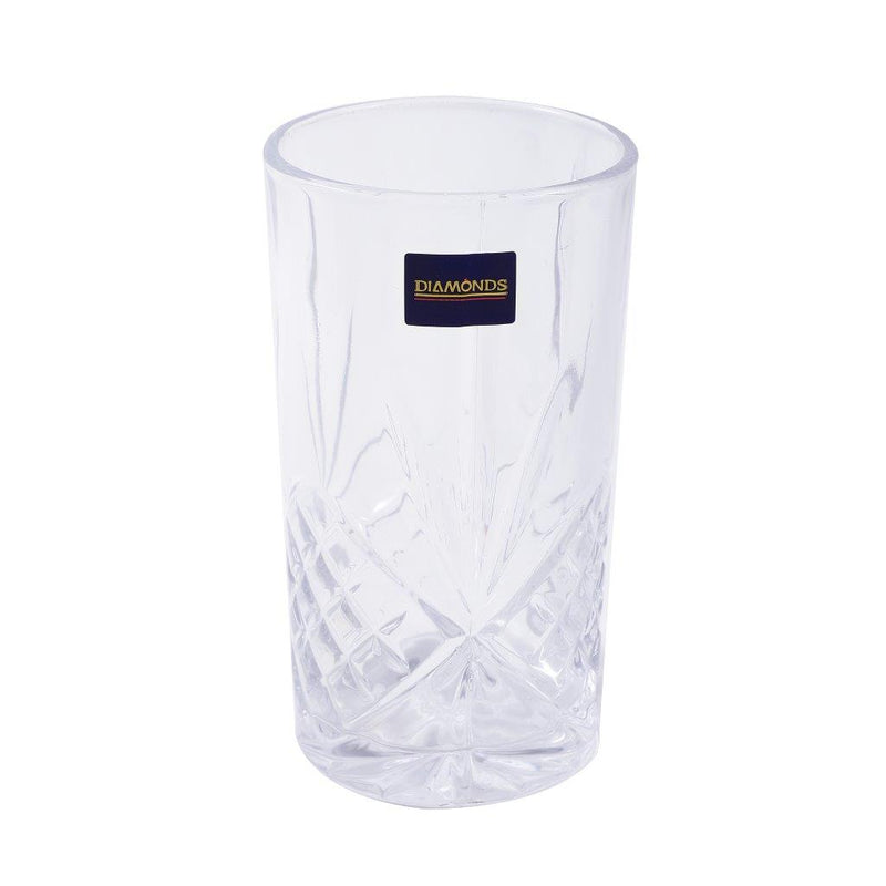 Premium Lead Free Glass Tumblers Set of 6 Pcs