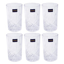 Premium Lead Free Glass Tumblers Set of 6 Pcs