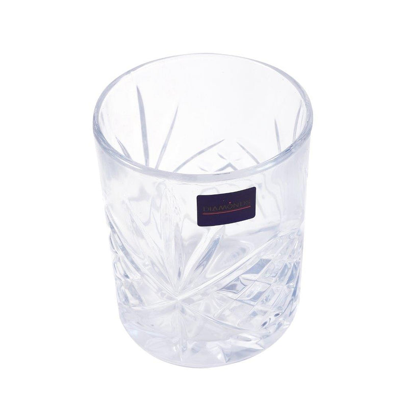 Premium Lead Free Glass Tumblers Set of 6 Pcs