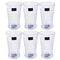 Premium Lead Free Glass Tumblers Set of 6 Pcs