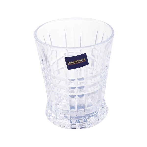 Premium Lead Free Glass Tumblers Set of 6 Pcs 260 ml