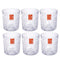 Premium Lead Free Glass Tumblers Set of 6 Pcs 320 ml