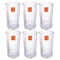 Premium Lead Free Glass Tumblers Set of 6 Pcs 335 ml