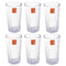 Premium Lead Free Glass Tumblers Set of 6 Pcs 335 ml