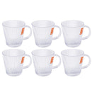 Premium Lead Free Glass Tumblers Set of 6 Pcs 270 ml