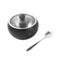 High Grade Stainless Steel Sugar Pot with Lid and Spoon 10 cm