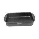 Black Granite Non Stick Marble Coated Die Cast Forged Aluminium Baking Tray Set of 3 Pcs 25/30/35 cm