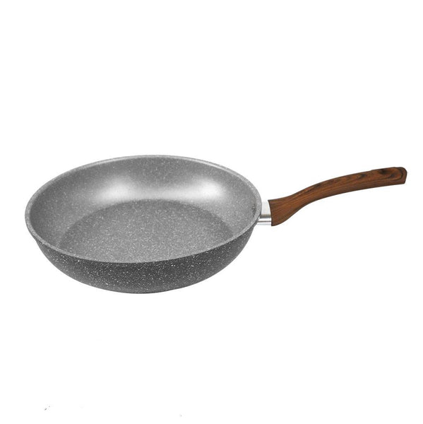 Granite Non Stick Marble Coated Die Cast Forged Aluminium Fry Pan Set of 3 Pcs 20/24/28 cm