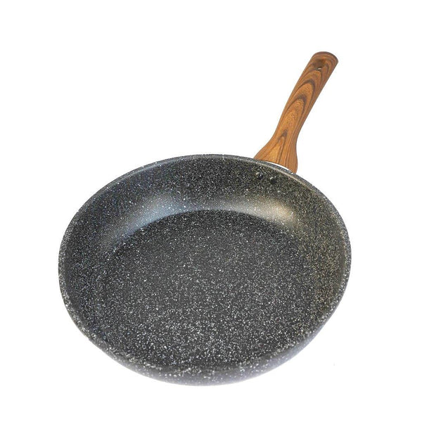 Granite Non Stick Marble Coated Die Cast Forged Aluminium Fry Pan Set of 3 Pcs 20/24/28 cm