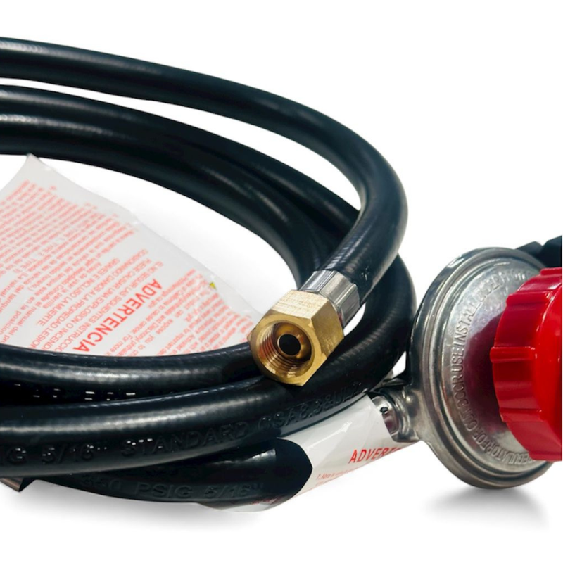 High Pressure Gas Stove Regulator – AGA Approved – 1.8m Hose – 20 PSIG