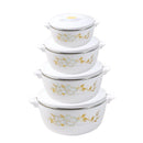 Plastic Insulated Food Warmer Set of 4 Pcs 16/20/24/28 cm