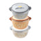 Plastic Vacuum Insulated Hot Pot Food Warmer Set of 4 Pcs 16/20/24/28 cm