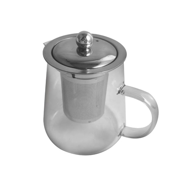 Glass Tea Pot Kettle with Strainer Infuser 450 ml