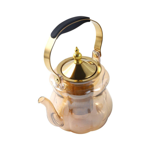 Glass Tea Pot Kettle with Strainer Infuser 1000 ml